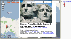 KML file, 3rd-party data source, popups with images